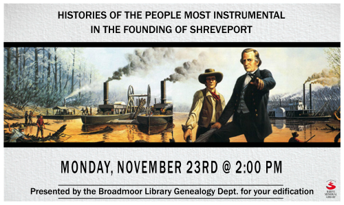 Founders of Shreveport